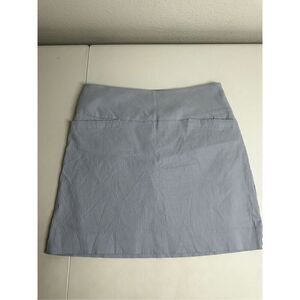 S.C. & CO Women’s Blue Pin Striped Skort Size M